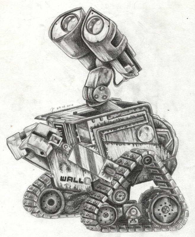 659x800 Wall.e By Cri Kee - Wall E Sketch
