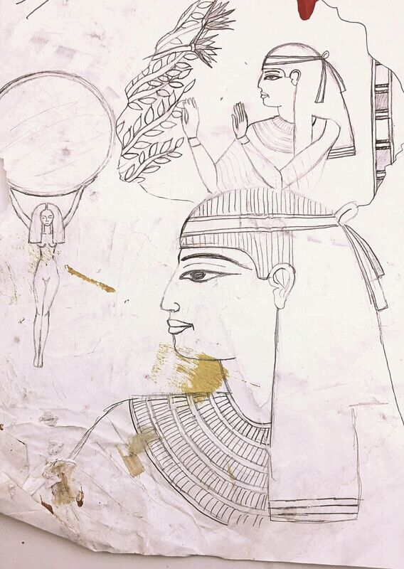 568x800 Multimedia Artist Renee Parker - Wall Hanging Sketch