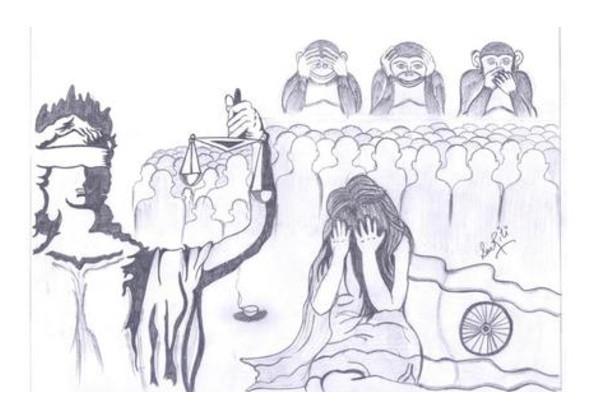 600x418 Pencil Sketches Wall Art Artist Smriti Satish Postergully - Wall Sketch