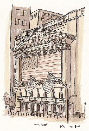 342x500 Wall Street Petescully - Wall Street Sketch