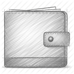 256x256 Engineering, Hand Drawn, Sketch, Wallet Icon - Wallet Sketch