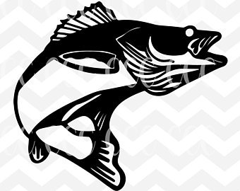 340x270 Walleye Fish Etsy - Walleye Sketch