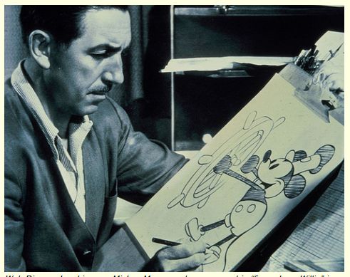 491x389 Walt Disney, The Early Years - Walt Disney Sketches