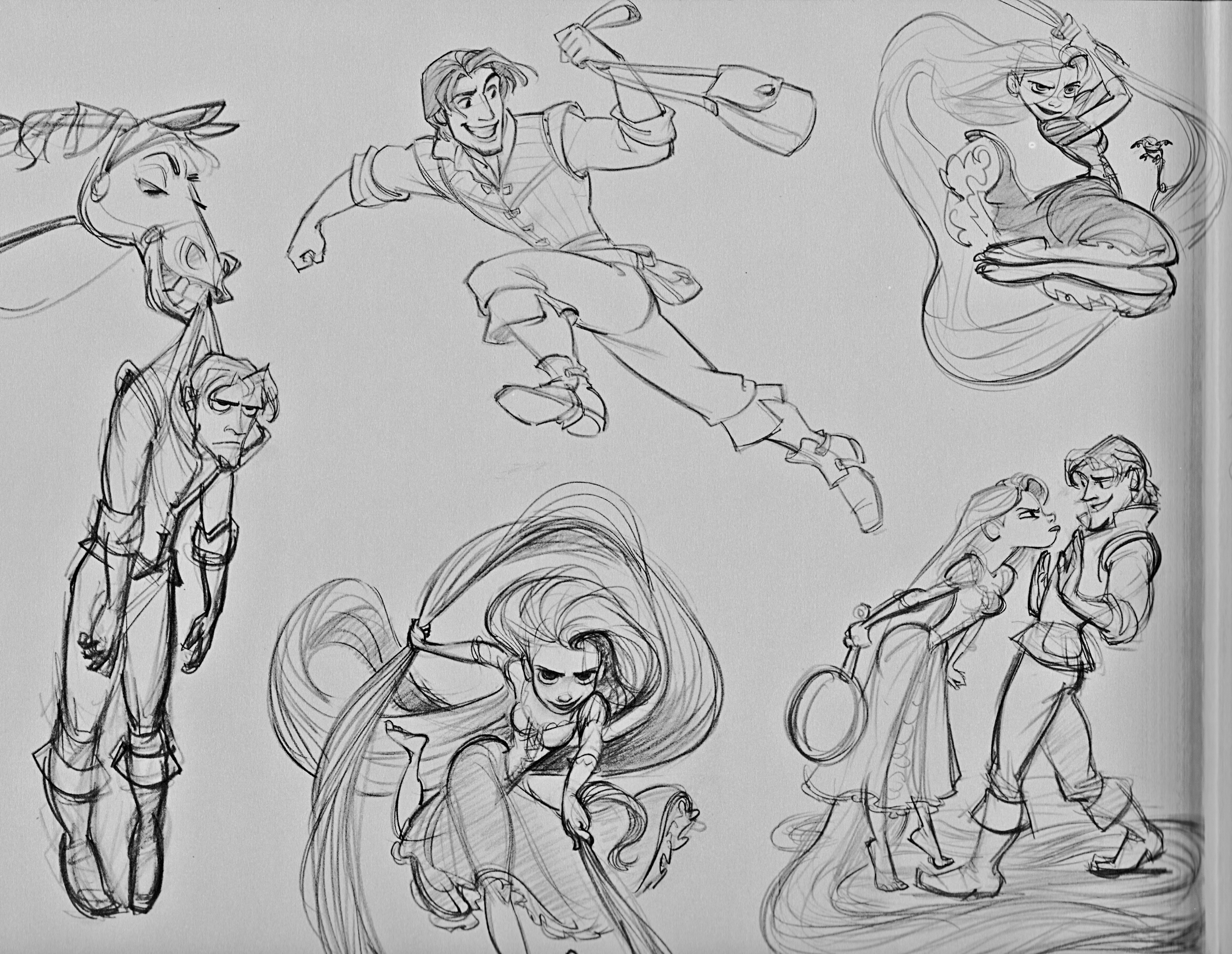 3295x2552 Personaggi Disney Immagini Walt Disney Sketches - Walt Disney Sketches