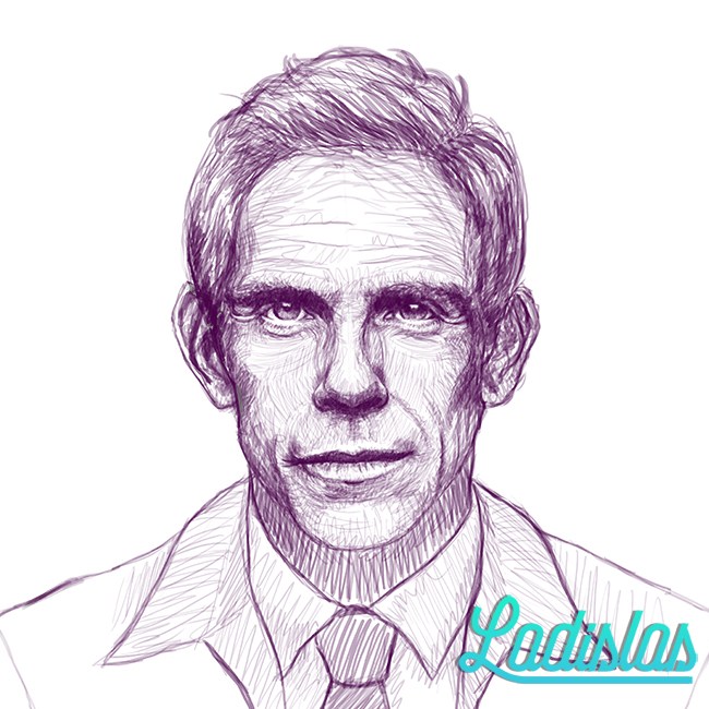 650x650 The Secret Life Of Walter Mitty By Ladislas Chachignot - Walter Sketch