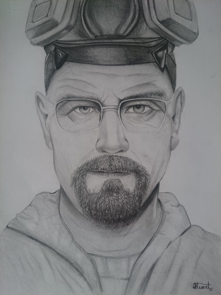 774x1032 Walter White Sketch Drawing Skill - Walter Sketch