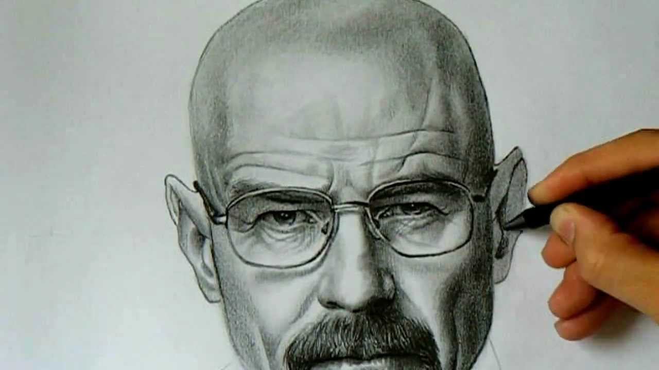 1280x720 Mikeystube Draws... Walter White - Walter White Sketch