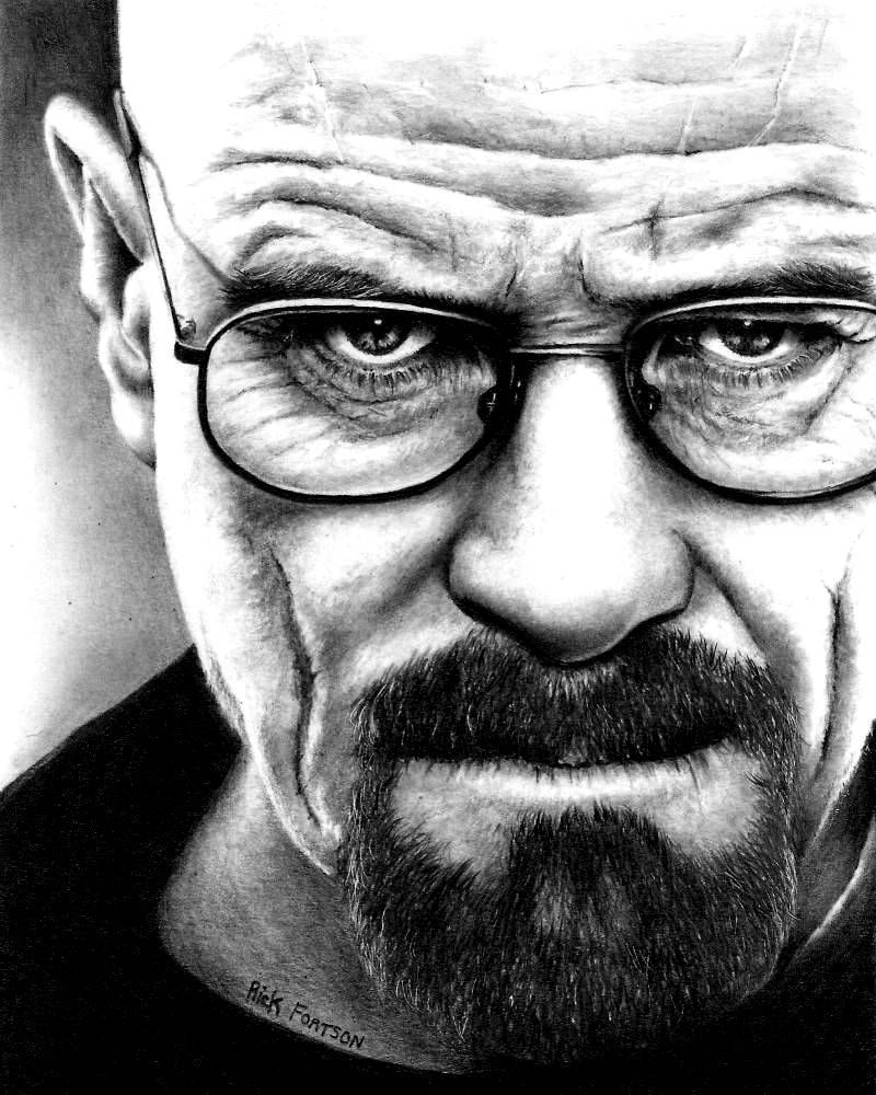 800x1000 Walter White, Pencil Sketch - Walter White Sketch