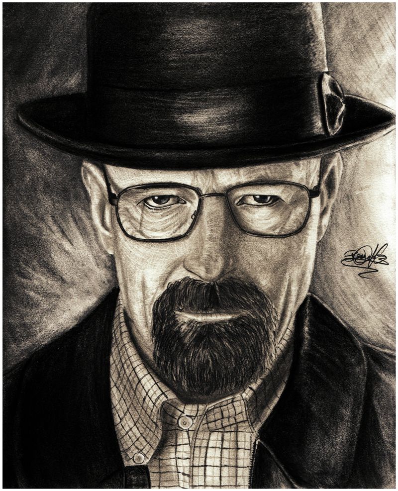 800x987 Walter White Sketch I Made Breakingbad - Walter White Sketch