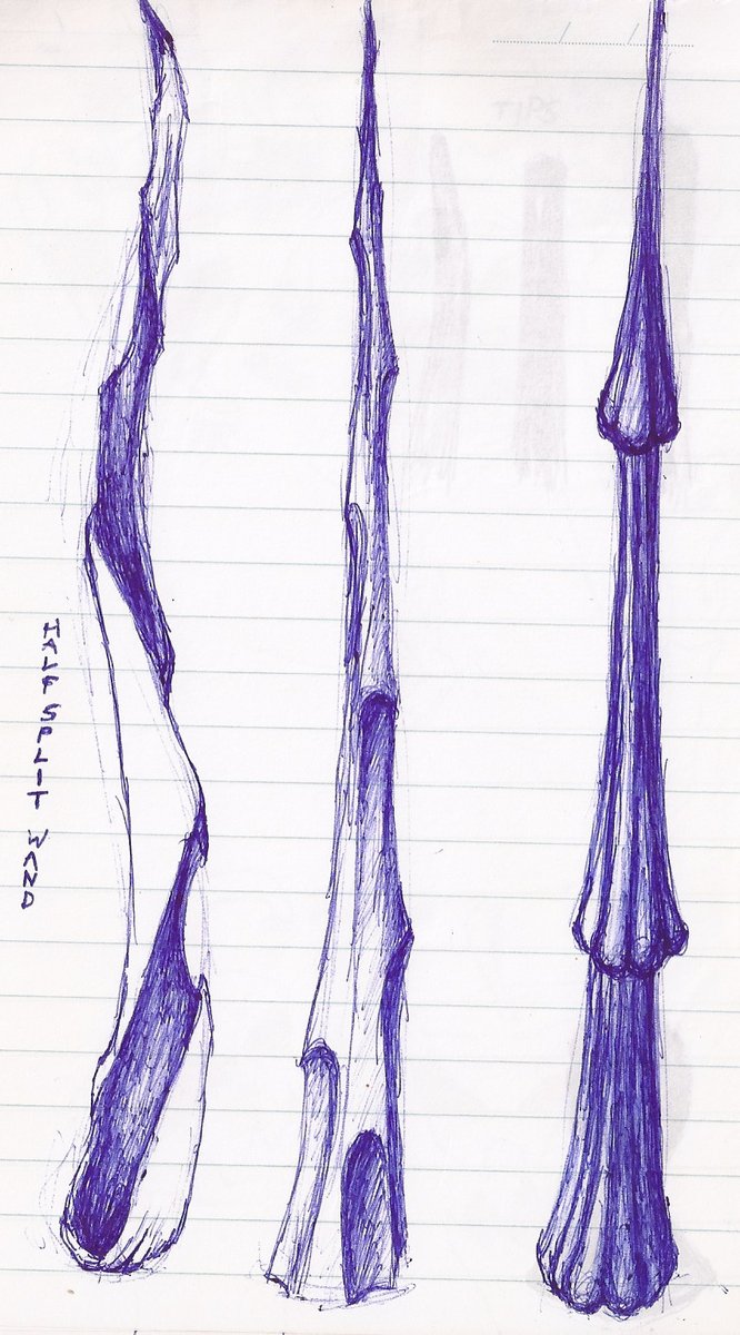 666x1200 Wand Sketches By Moptop4000 - Wand Sketch