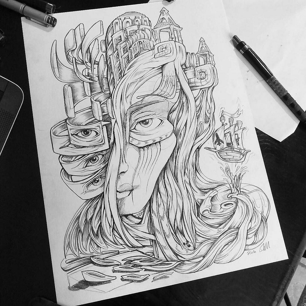 1024x1024 Wanderlust - Wanderlust Sketch