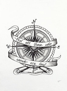 220x300 Wanderlust Drawings - Wanderlust Sketch