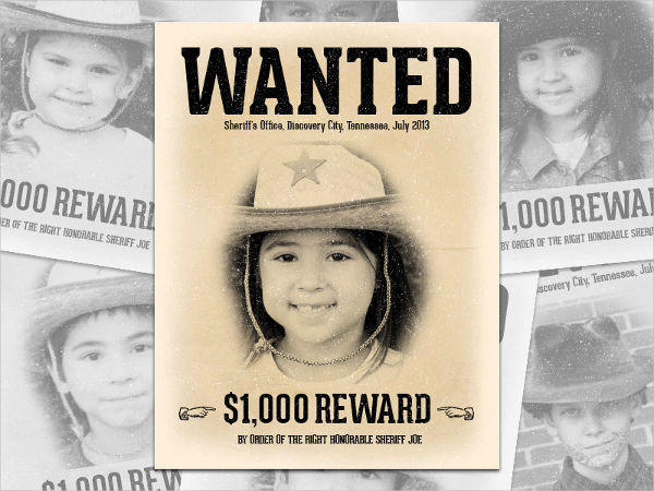 Wanted Poster Sketch At Explore Collection Of