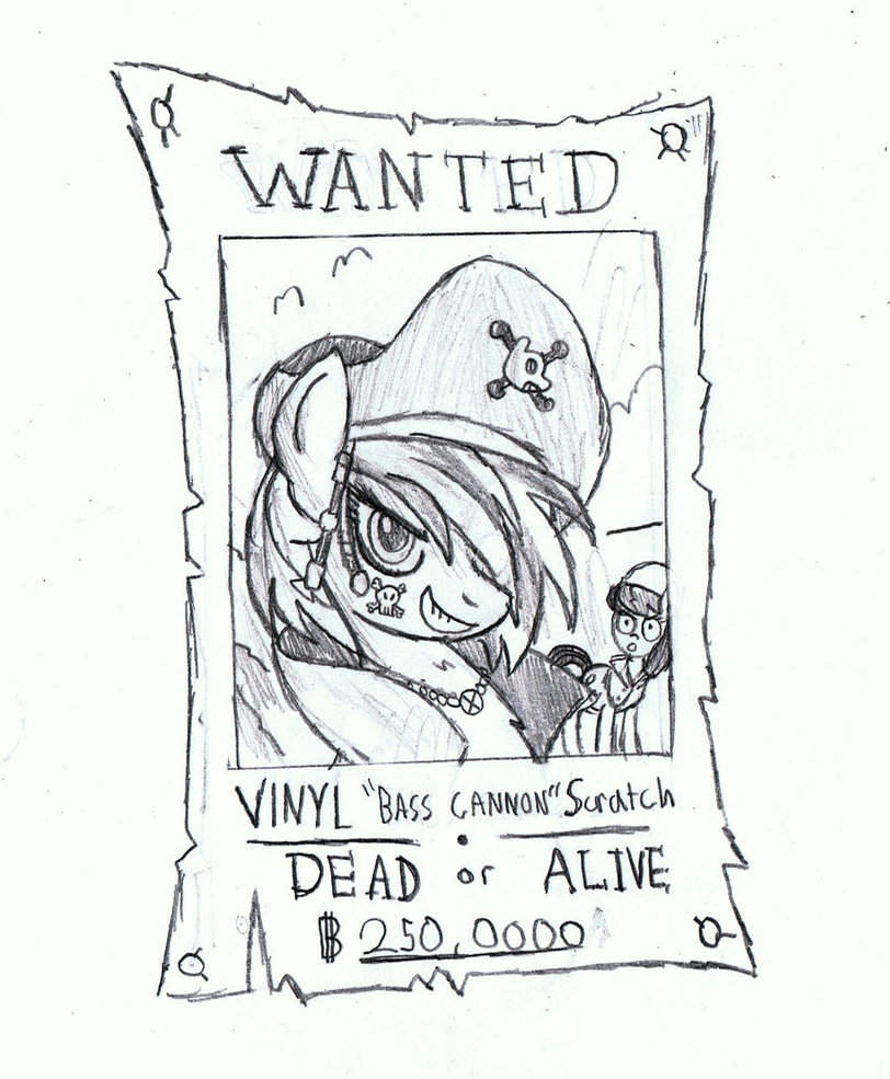 812x985 Wanted Poster Pirate Vinyl Sketch By Mrfulp - Wanted Poster Sketch