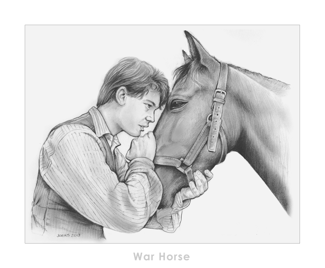 1115x920 Sketch Of The Day War Horse - War Horse Sketch