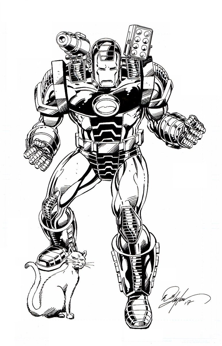 War Machine Sketch at PaintingValley.com | Explore collection of War ...