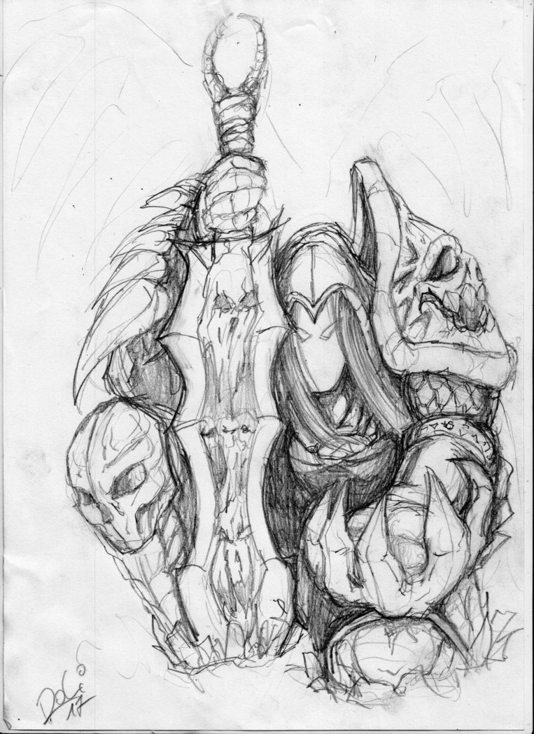 763x1048 Darksiders War Sketch By Loqtek - War Sketch