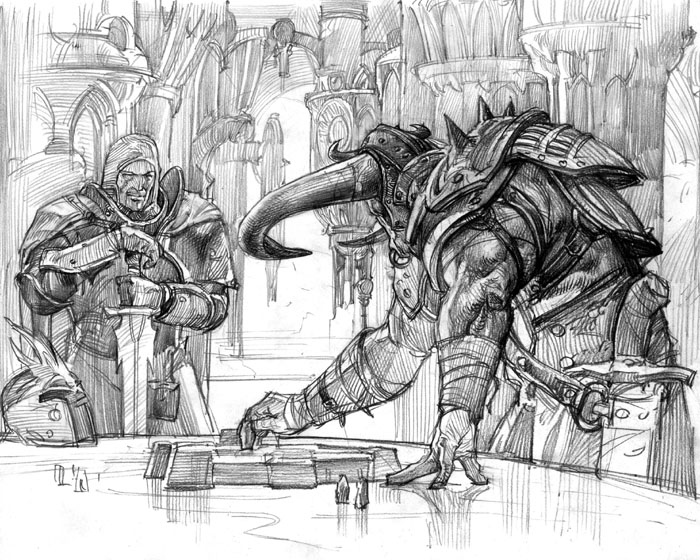 700x560 Boros - Warcraft Sketch