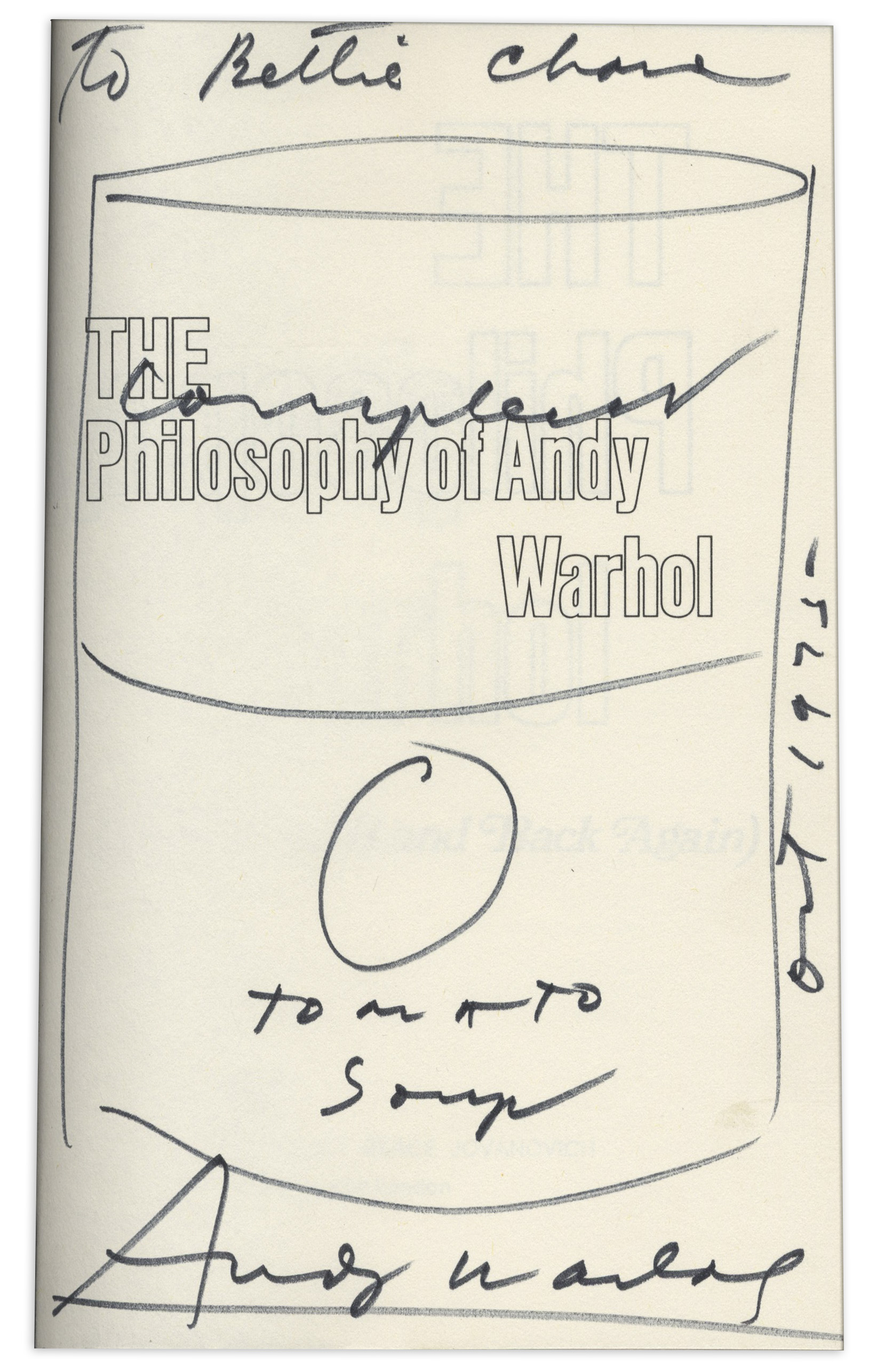 1629x2572 Lot Detail - Warhol Sketches