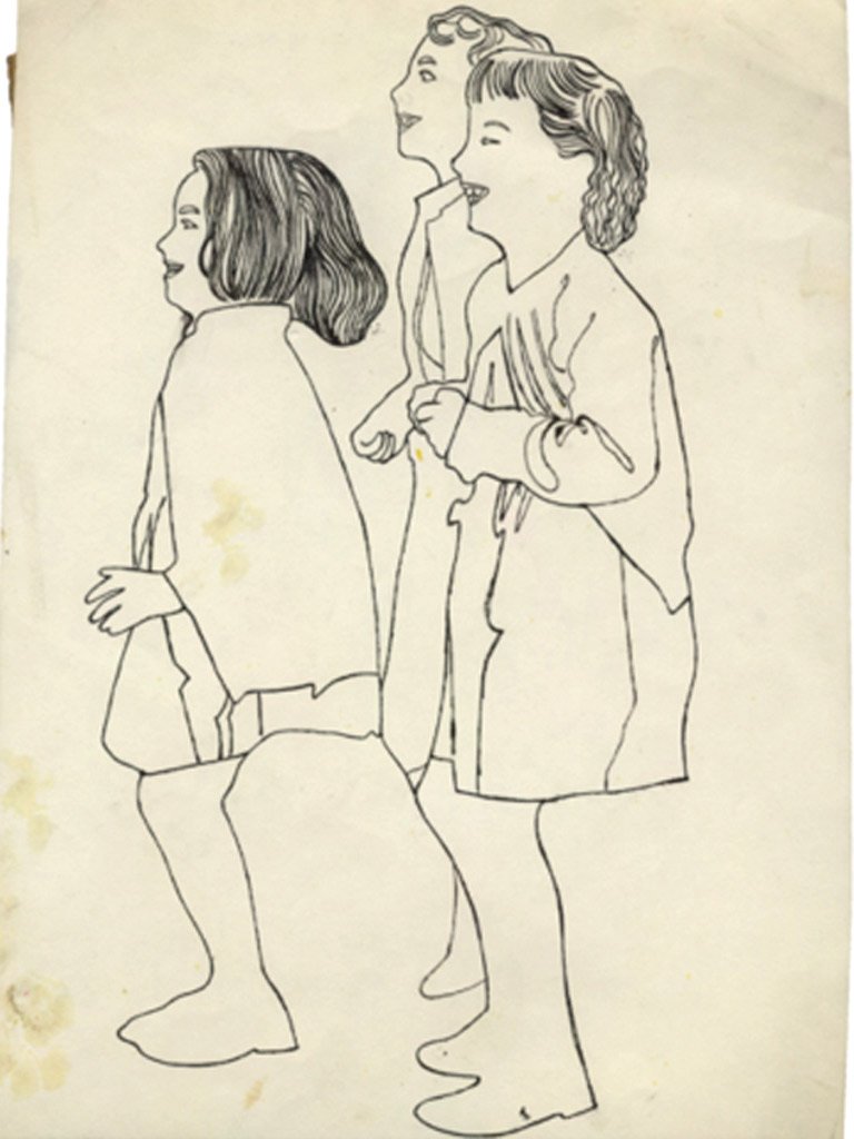 768x1024 Unseen Warhol Sketches Go On Show In London The Independent - Warhol Sketches