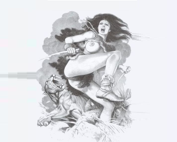 713x573 Farting Warrior Woman Blank Template - Warrior Woman Sketch