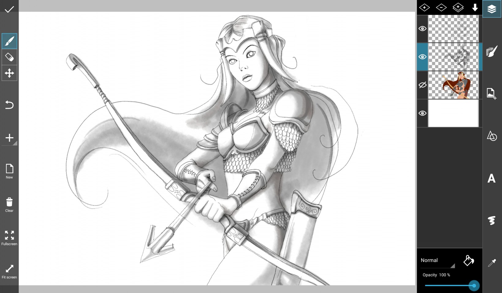 1638x957 Drawing Tutorial Learn How To Draw An Amazon Warrior Woman - Warrior Woman Sketch