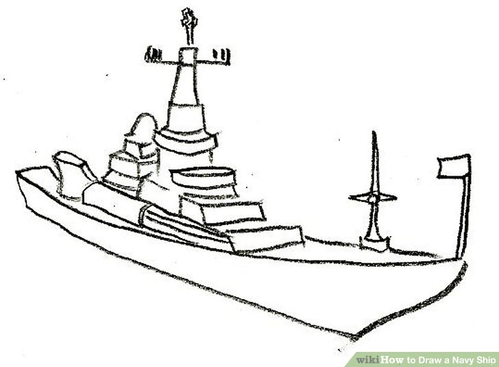 Warship Sketch at Explore collection of Warship Sketch