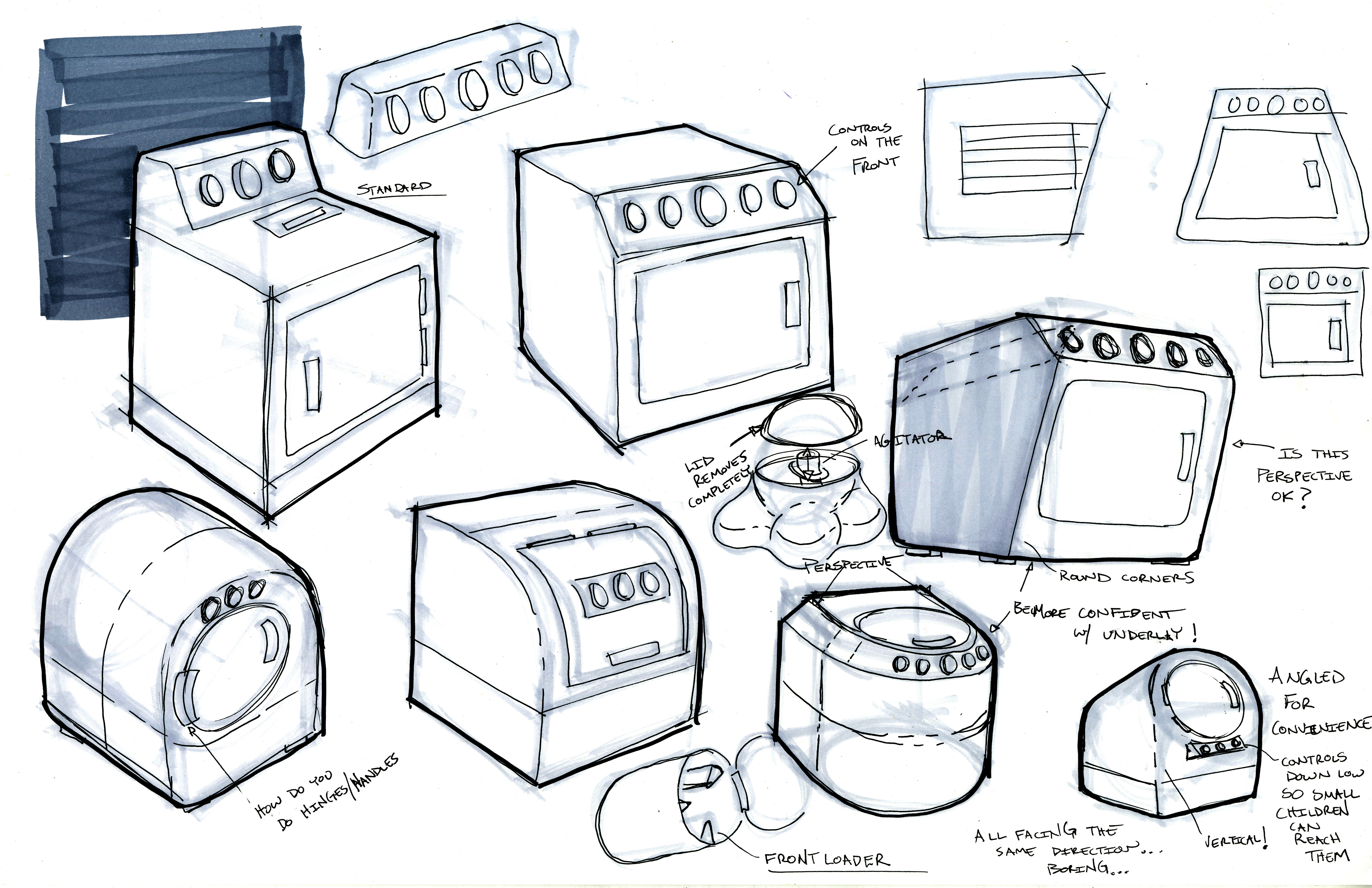 5100x3300 Rapid Viz Jason Dearden - Washing Machine Sketch