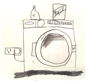 283x266 Washing Machine Shoo Rayner Author - Washing Machine Sketch