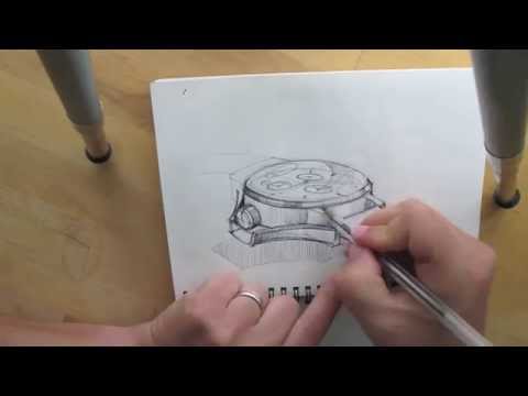 480x360 How To Draw A Watch - Watch Design Sketches