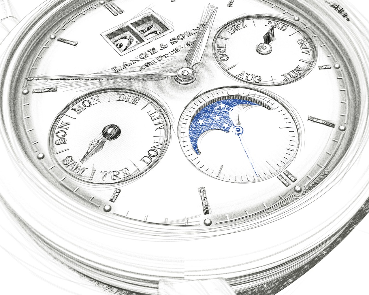1280x1024 Professional Watches - Watch Design Sketches