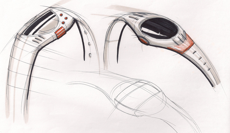 900x519 Hyrax Sketches Watch Design And Ideation - Watch Design Sketches