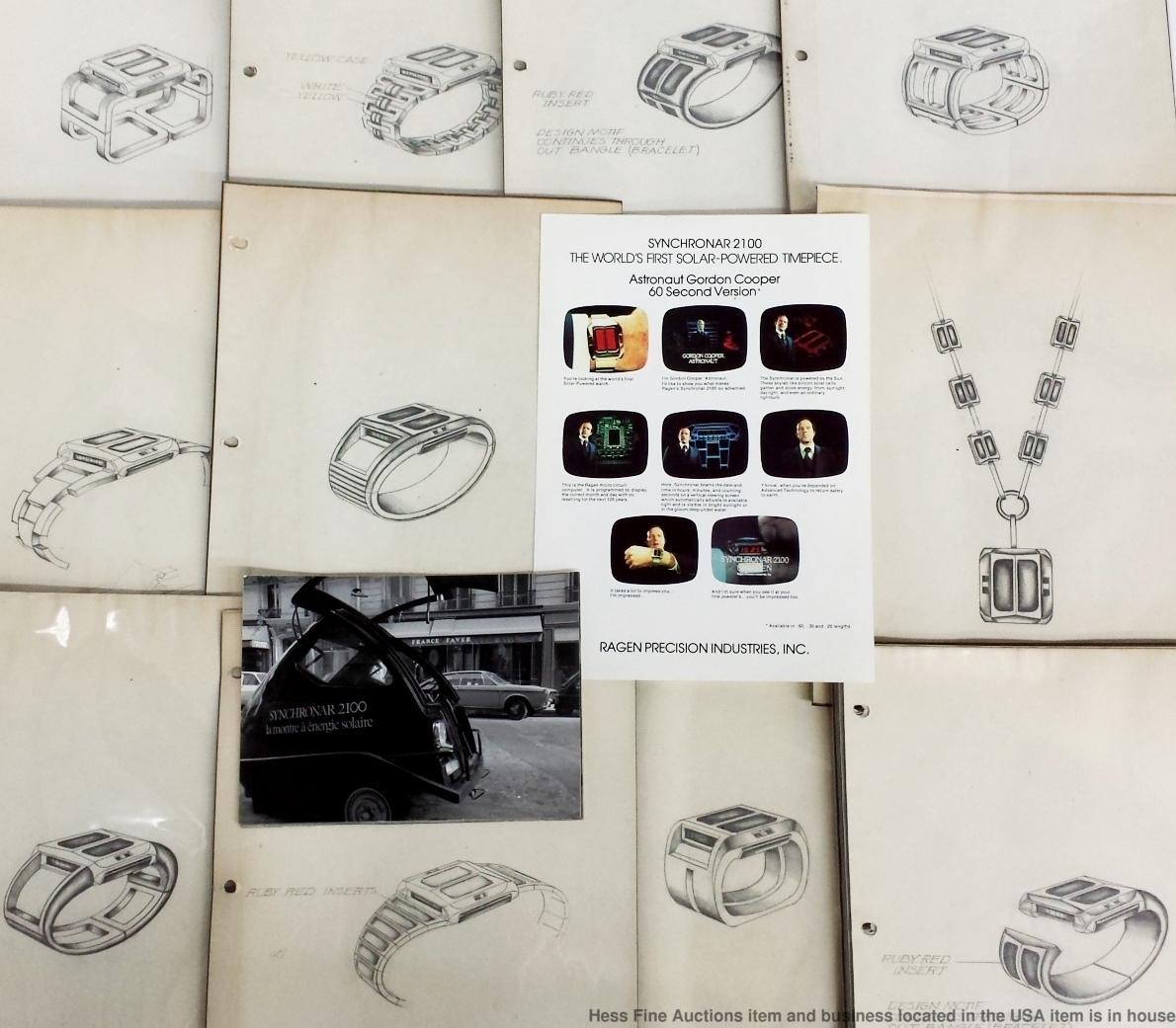 1190x1041 Iconic Museum Quality Synchronar Riehl Watch Pencil Sketch - Watch Pencil Sketch