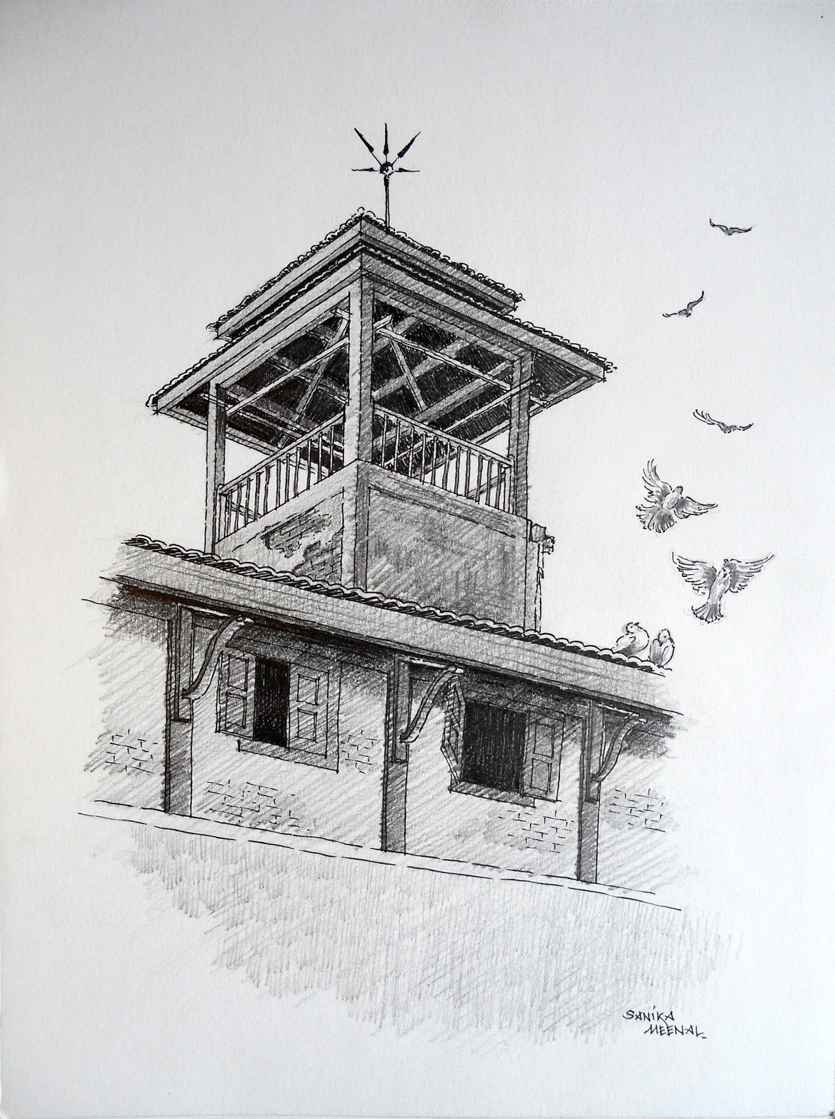 1194x1600 Arteworld By Sanika Dhanorkar 91 Pen Amp Pencil Sketch Raste Wada - Watch Pencil Sketch