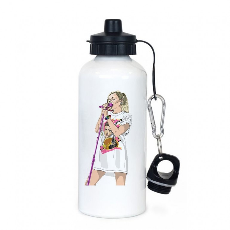 770x770 Miley Cyrus Sketch Water Bottle - Water Bottle Sketch