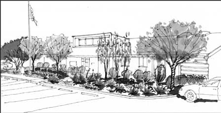 450x230 Setting An Example Town Water Department Installs Water - Water Conservation Sketch