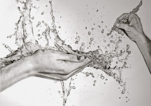 300x210 Water Pencil Sketches - Water Conservation Sketch