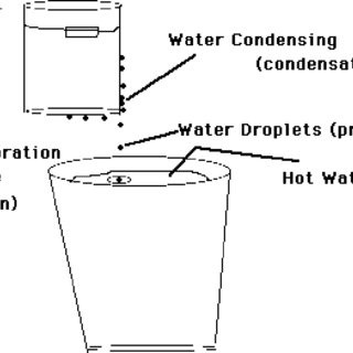 320x320 A Cup And Glass Water Cycle. Download Scientific Diagram - Water Cycle Sketch