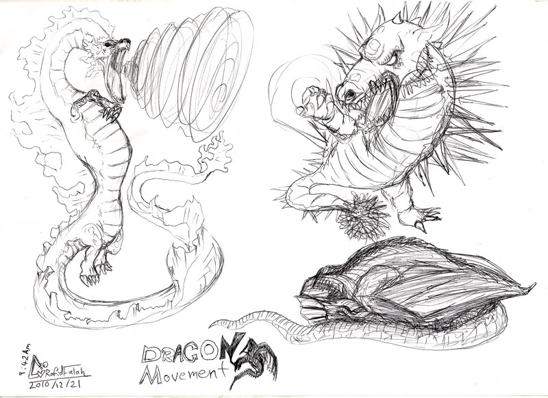 800x582 How To Draw Water Dragon Tell Me How - Water Dragon Sketch