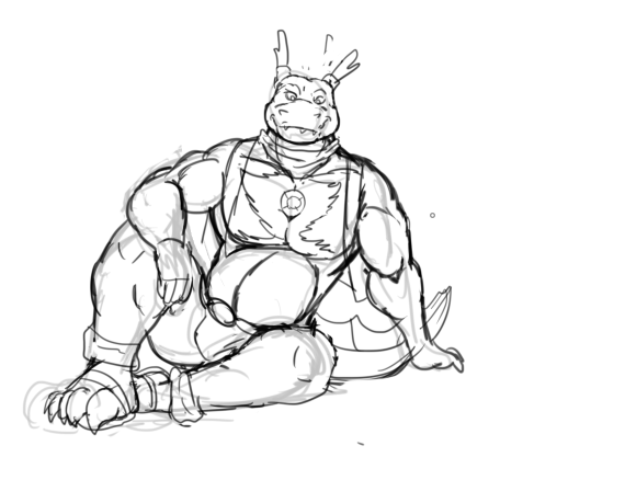 570x438 Gatorwater Dragon Sona Sketch!(Work In Progress) By Ryuknight88 - Water Dragon Sketch