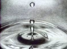 236x171 Pin By Mrs. C On Water Drops Drawings, Pencil - Water Drop Pencil Sketch