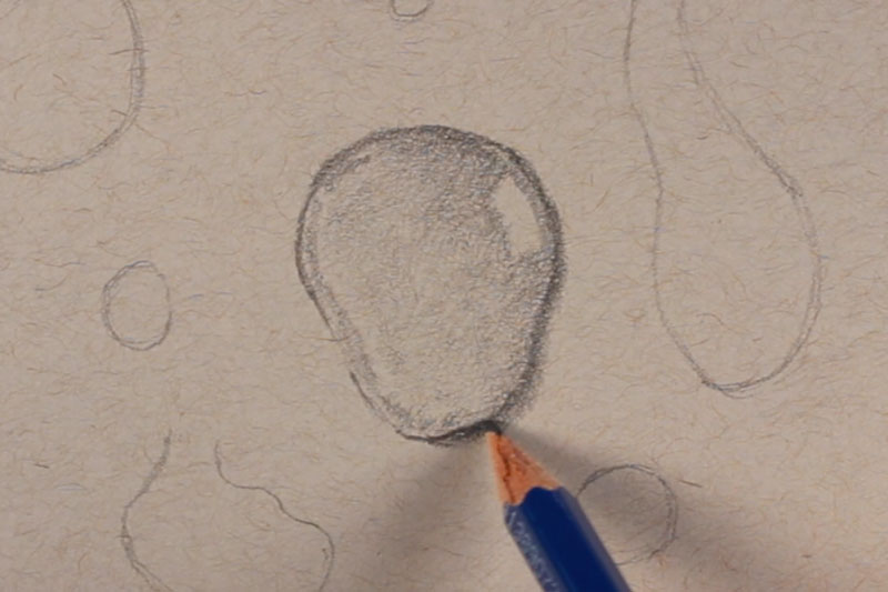 800x533 How To Draw Water Droplets - Water Drop Pencil Sketch