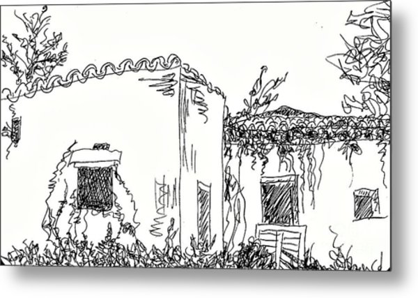 600x427 Old Water Mill In Casares Drawing By Chani Demuijlder - Water Mill Sketch