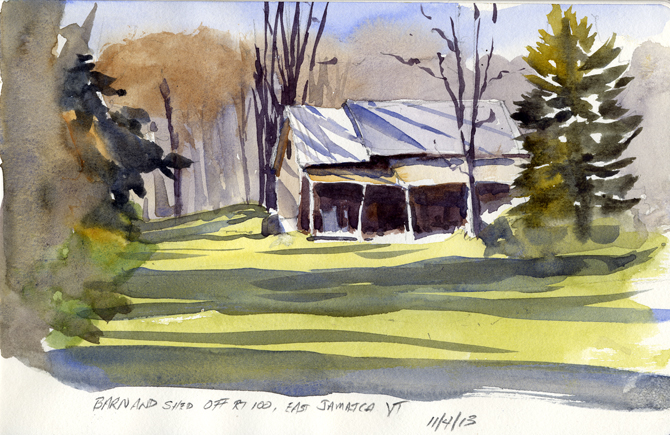 670x435 Watercolor Sketch Tony Conner Artists Blog - Water Paint Sketch