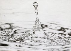 Water Pencil Sketch at PaintingValley.com | Explore collection of Water ...