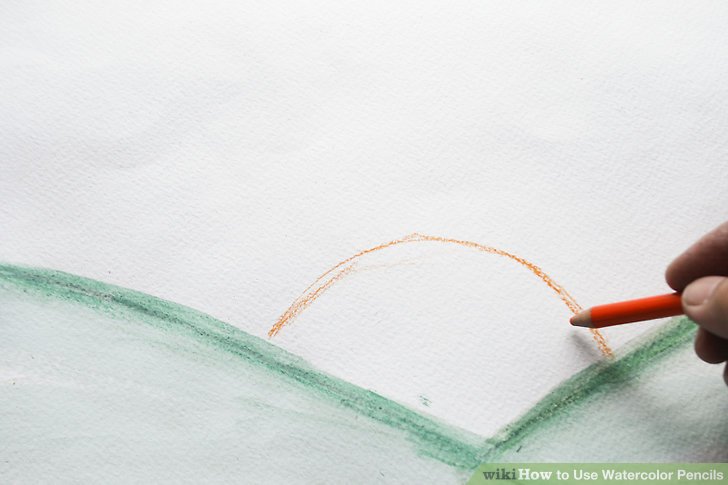 728x485 The Best Way To Use Watercolor Pencils - Water Pencil Sketch