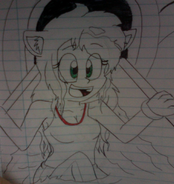 569x600 End Of The Water Slide By Shonatabeata - Water Slide Sketch