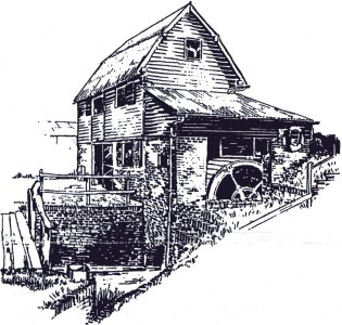 315x300 Ford End Watermill A Guide For Teachers And Schools - Water Wheel Sketch