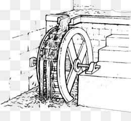260x240 Free Download Water Wheel Drawing Naturpark Almenland Sketch - Water Wheel Sketch