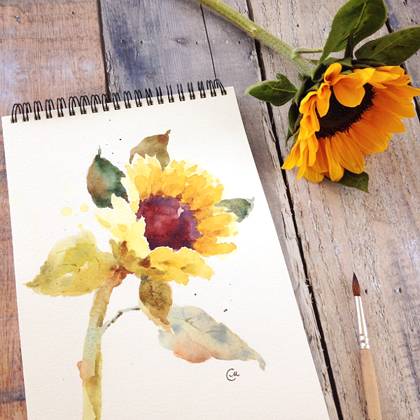 Watercolor Sketches To Paint at Explore collection